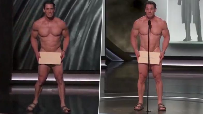 WWE Superstar John Cena Turns Up ‘Naked’ To